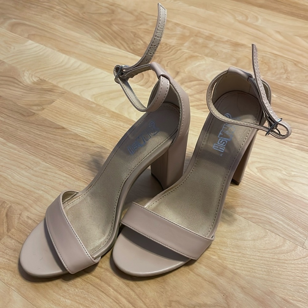 Nude BRASH Heels